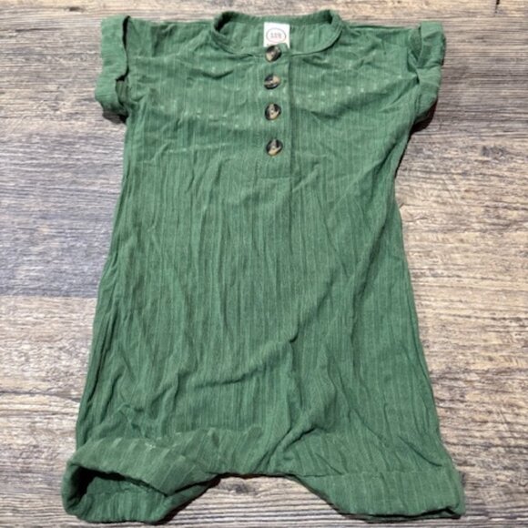 Lou Lou and Company Romper Size 6-12 Months Green - Picture 1 of 4